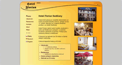 Desktop Screenshot of hotel-florian.cz